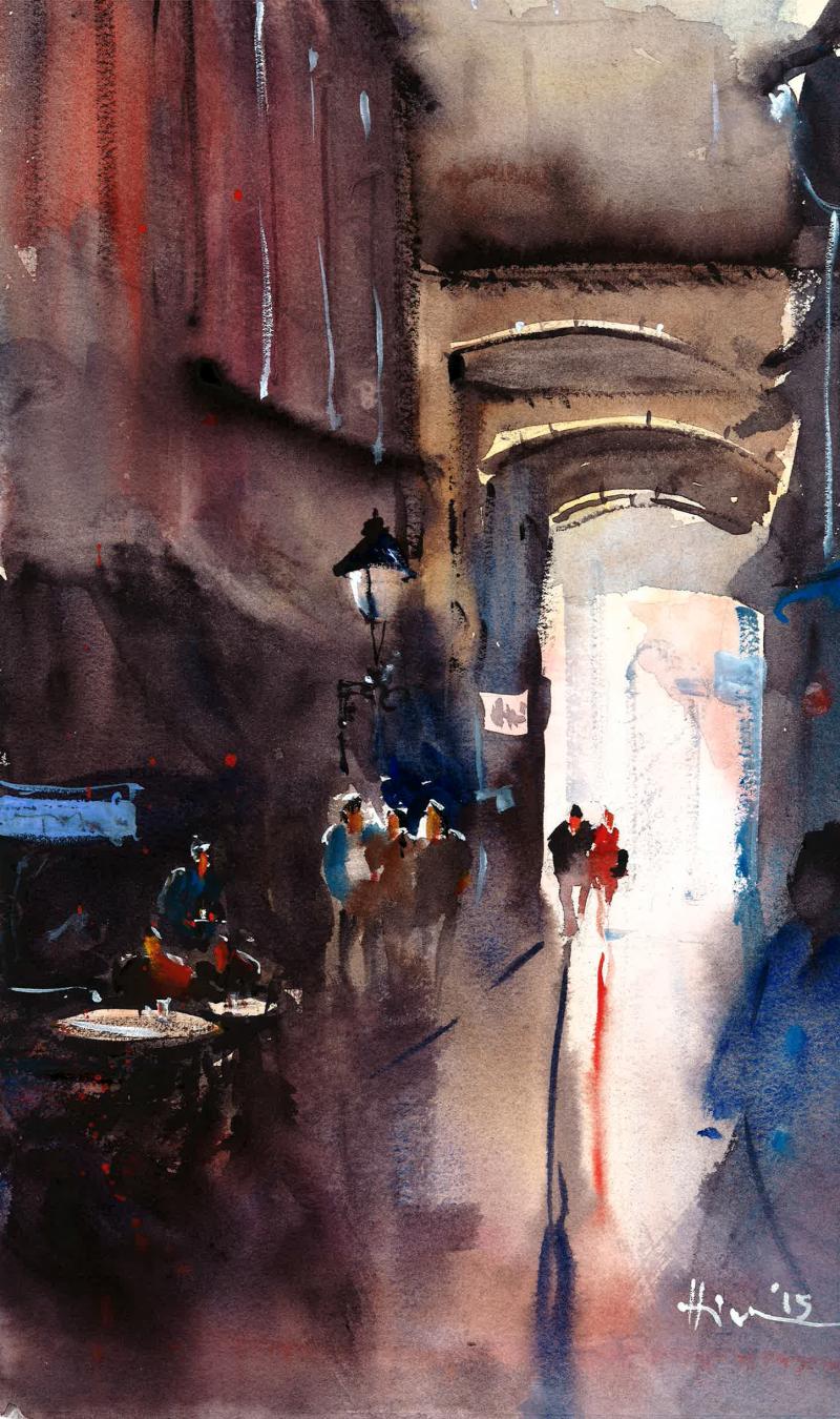 Malerischer Norden - Städtebilder im Aquarell