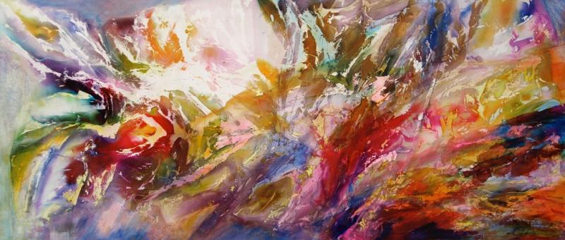Aquarell XXL. Frei - Wild - Expressiv