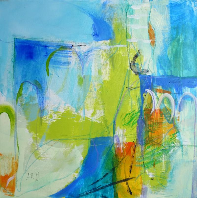 Die Linie in der Acrylmalerei