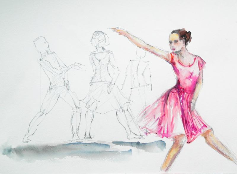 Reihe Zeichnen & Malen: Aquarell für Figur und Bewegung