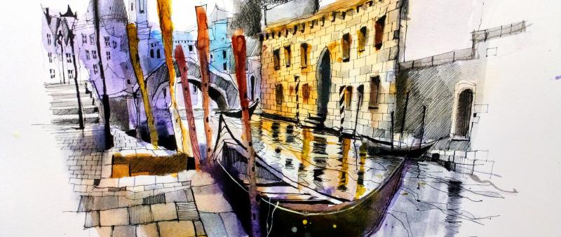 Compact: A quick sketch of Venice (Warm up)