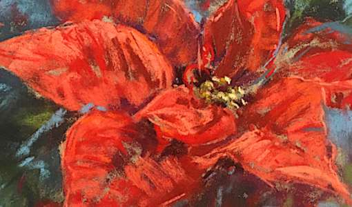 After Work: Weihnachtstern in Pastell