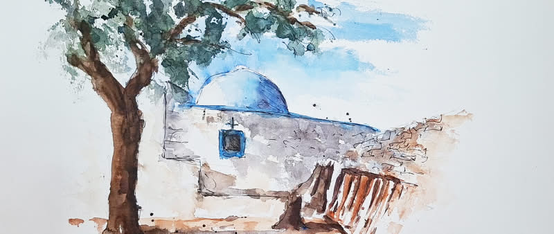 Das lockere Aquarell - weniger ist mehr